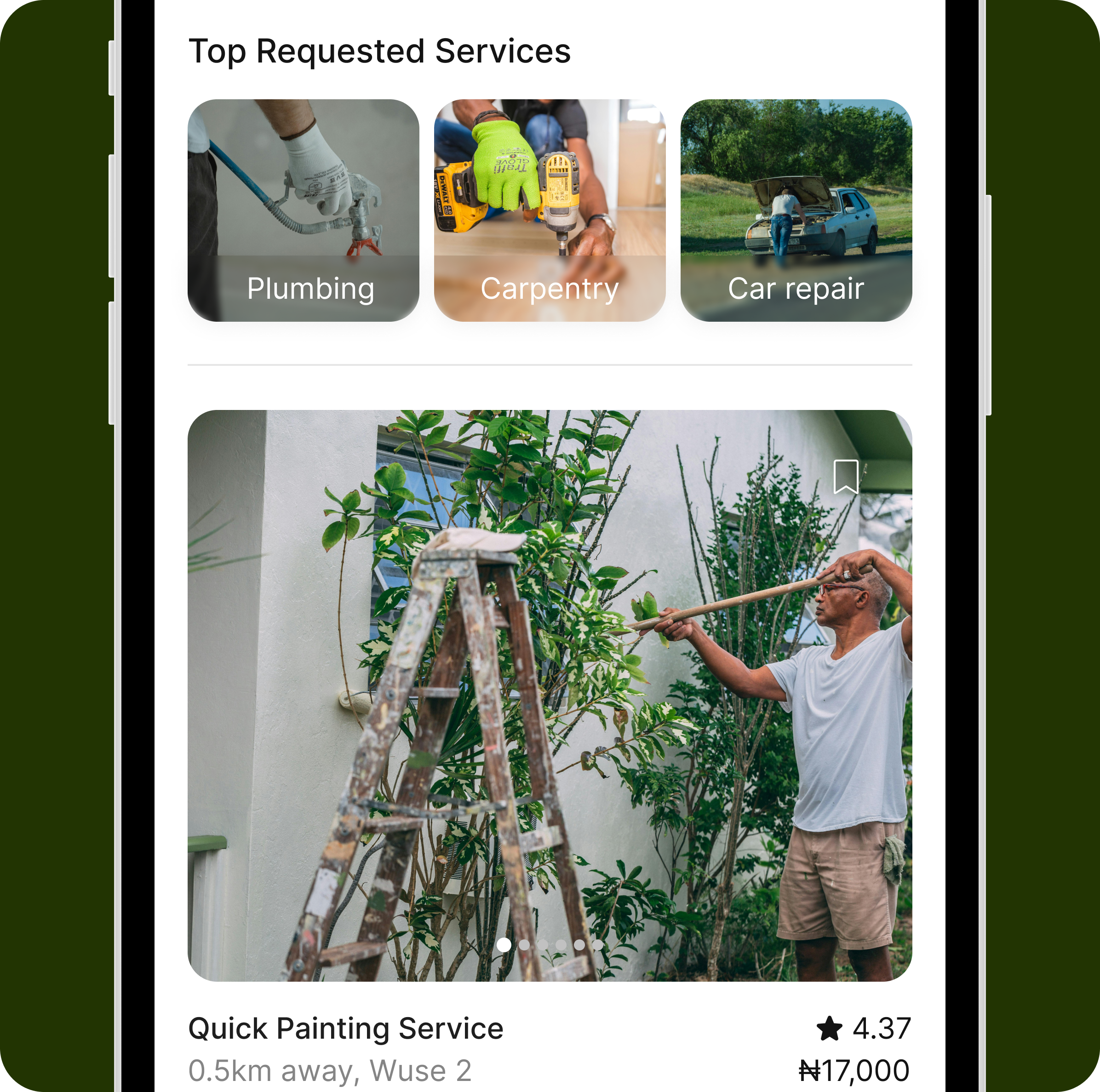 Mobile App How It Works Screenshot